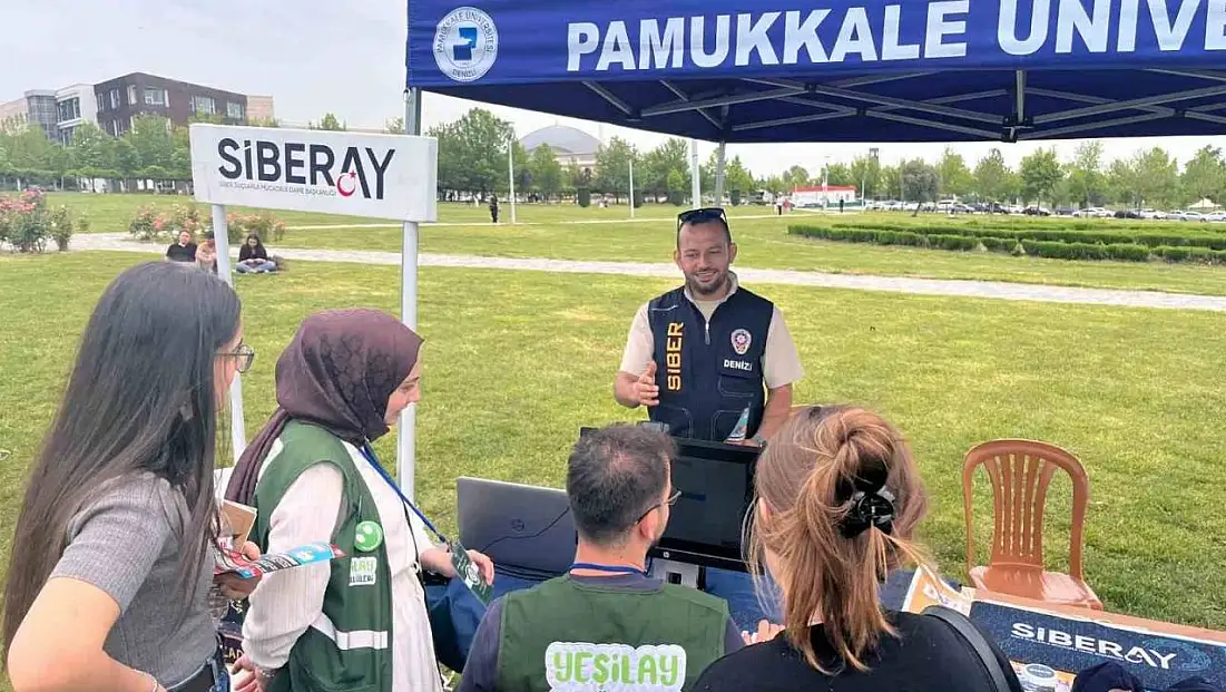 Denizli'de öğrenciler siber güvenlik konusunda bilinçleniyor