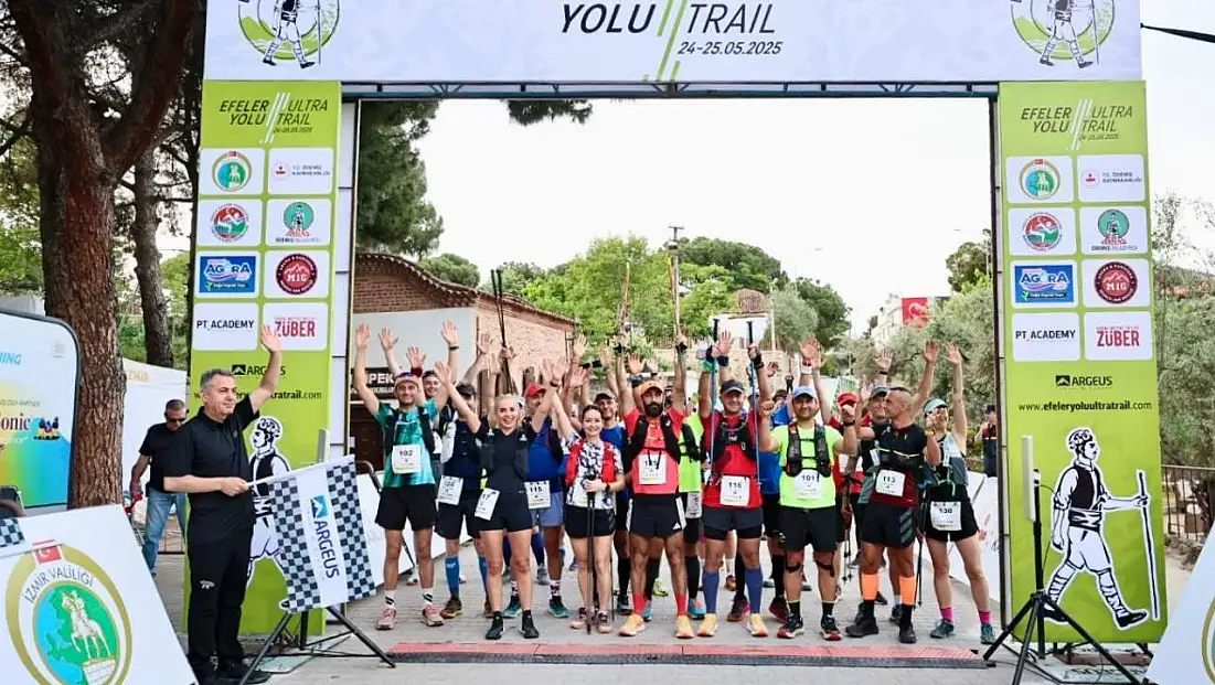 Efeler Yolu Ultra Trail'de start verildi