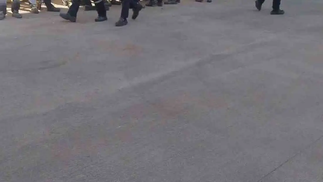 İnegöl'de otobüs fabrikasında grev