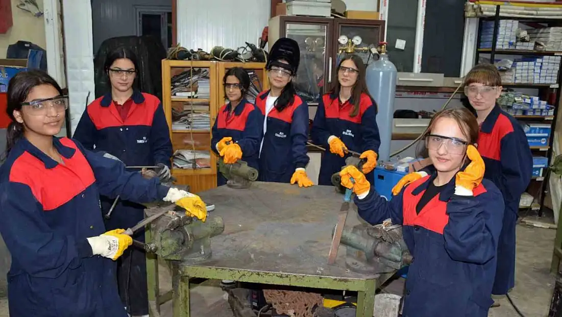 Kırkağaçlı kızlar kaynakçılık sektörüne çare olacak
