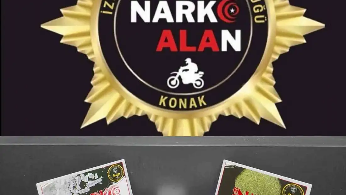 Konak Narkoalan'dan 7 ayrı adrese zehir operasyonu: 6 tutuklama