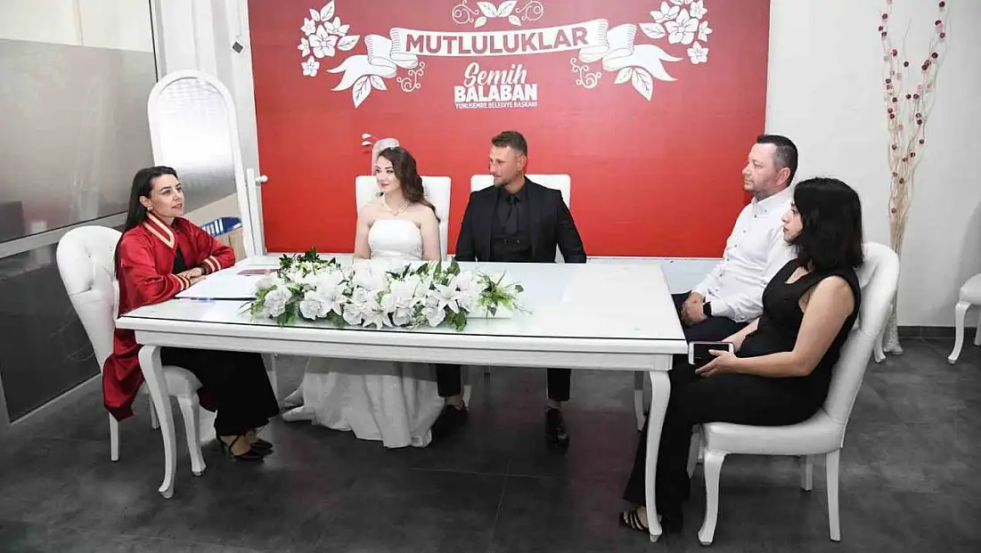Manisalı çiftler evlenmek için 05.05.2025'i seçti