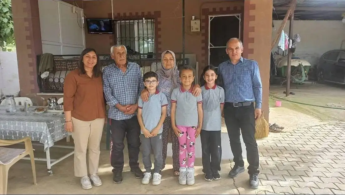 Şehit annesine anlamlı ziyaret