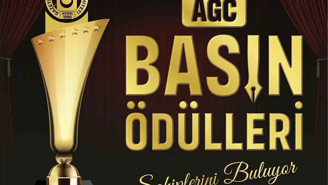 'AGC Basın Ödülleri' töreni, 26 Nisan'da gerçekleştirilecek
