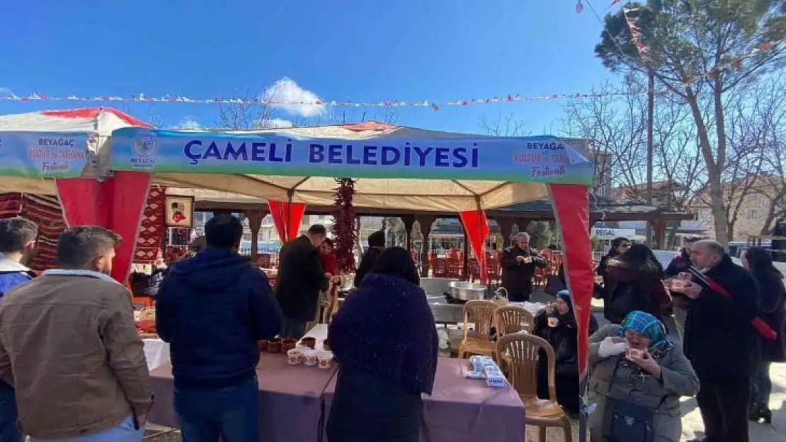 'Kaşığını Al Da Gel' etkinliğinde Çameli standı ilgi gördü