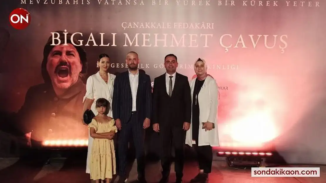 'Mehmet Çavuş Belgeseli'ne Seddülbahir Kalesi'nde muhteşem gala