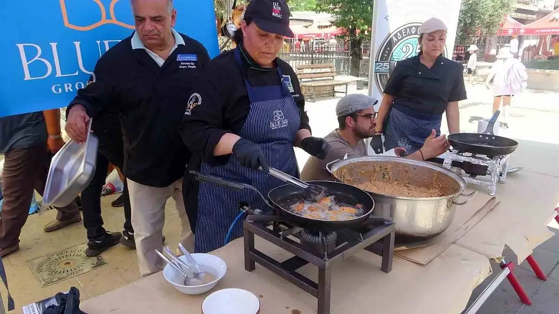 'Rodos keşkeği' ve 'gabak köftesi' Muğlalıların damaklarıyla buluştu