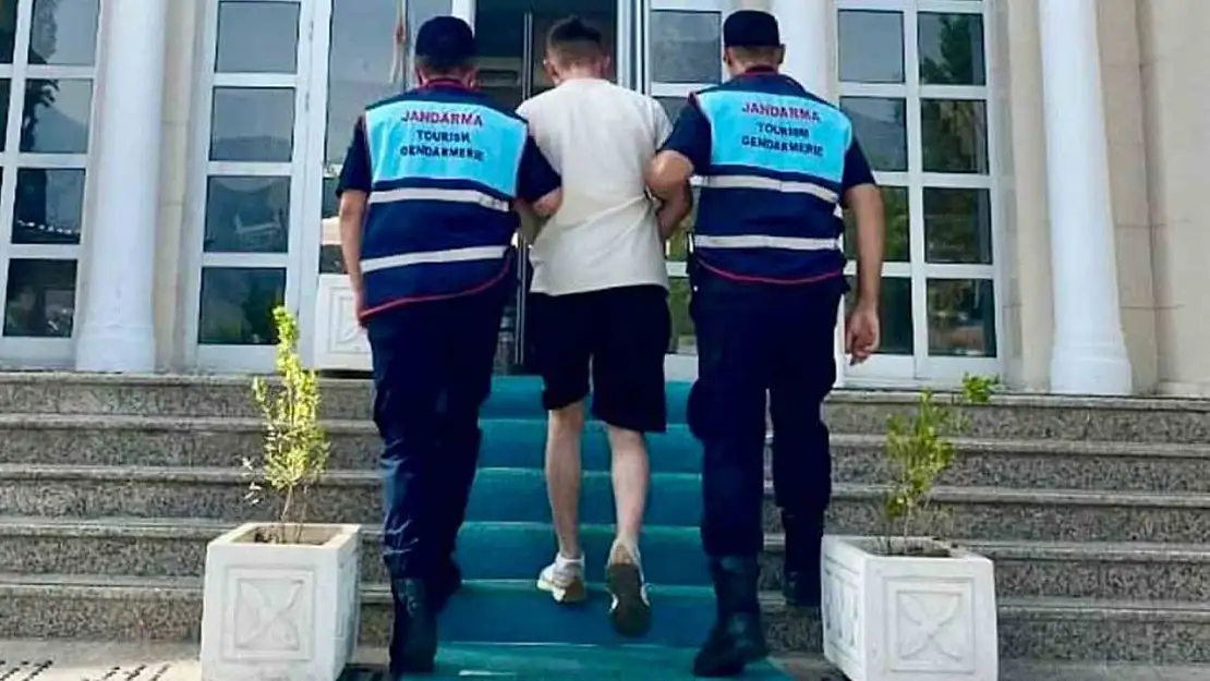 12,5 yıl hapis kararı bulunan şahıs Fethiye'de yakalandı