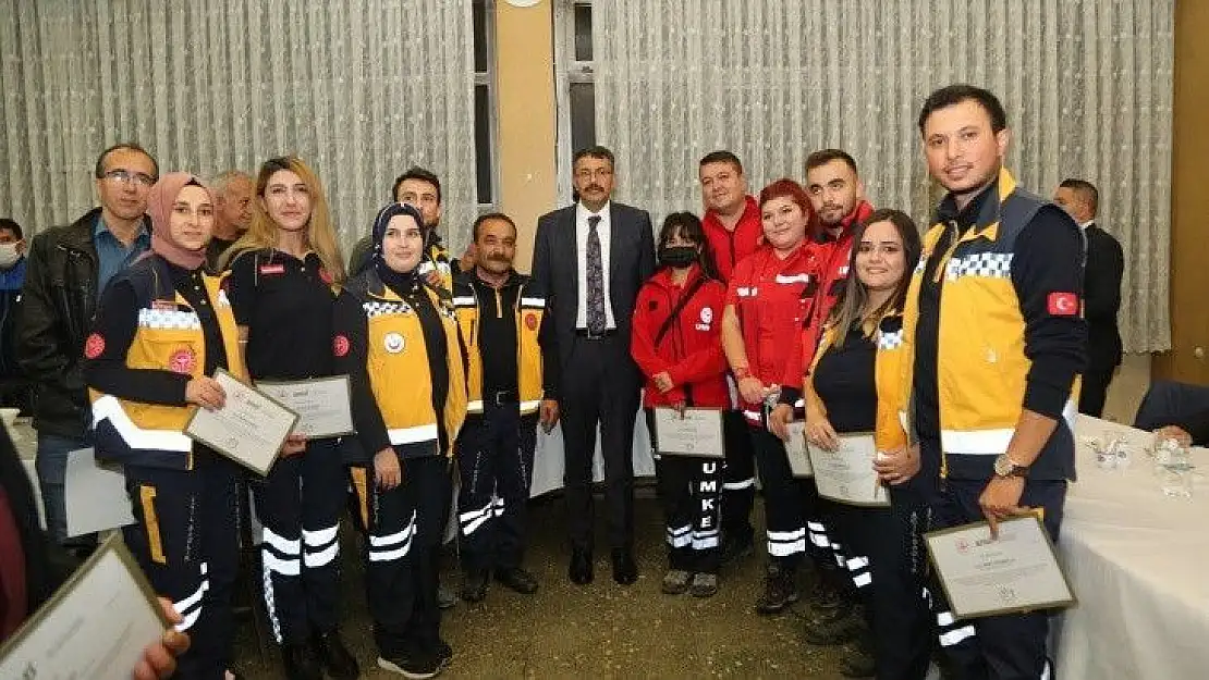 150 personele 'Teşekkür belgesi'