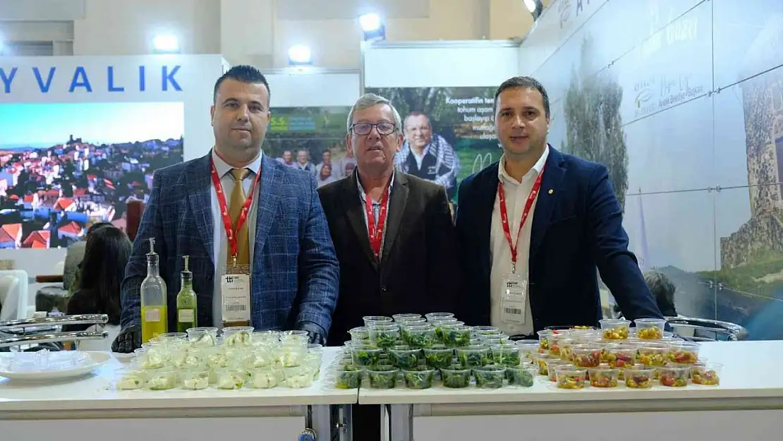 16. Uluslararası Travel Turkey İzmir'de Ayvalık standına ilgi büyük