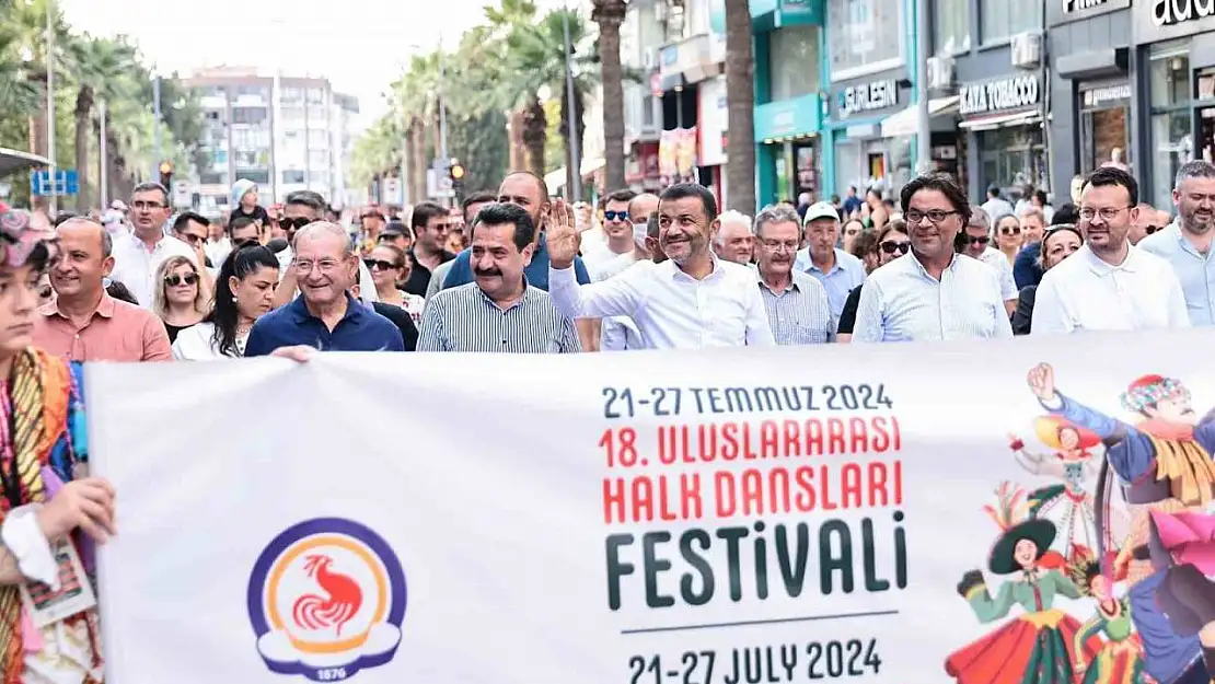 18. Uluslararası Halk Dansları Festivali coşkusu başladı