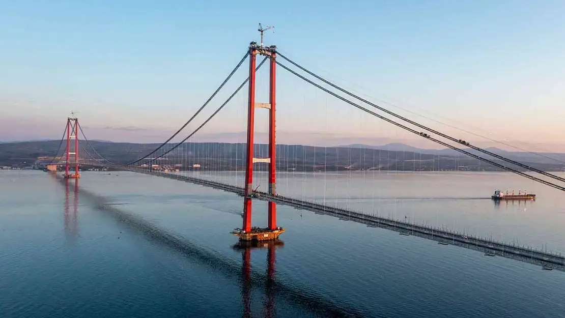 1915 Çanakkale Köprüsü'nün yapım metodolojisi alanında yılın en başarılı projesi seçildi