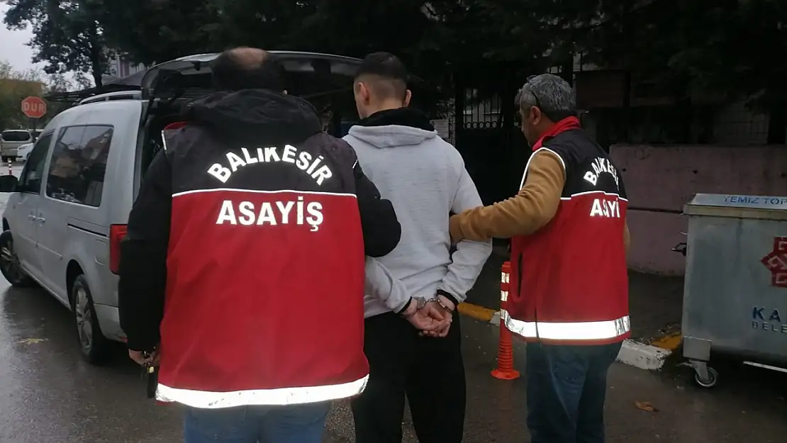 20 yıl hapis cezası olan zanlı kız arkadaşının evinde yakalandı