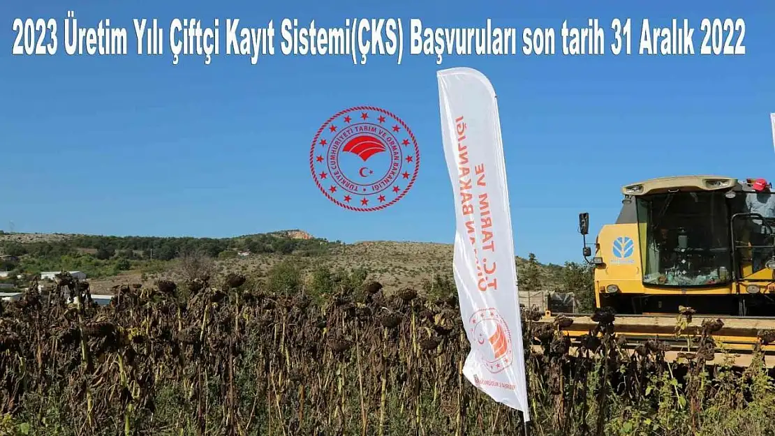 2023 yılı ÇKS başvuruları başladı