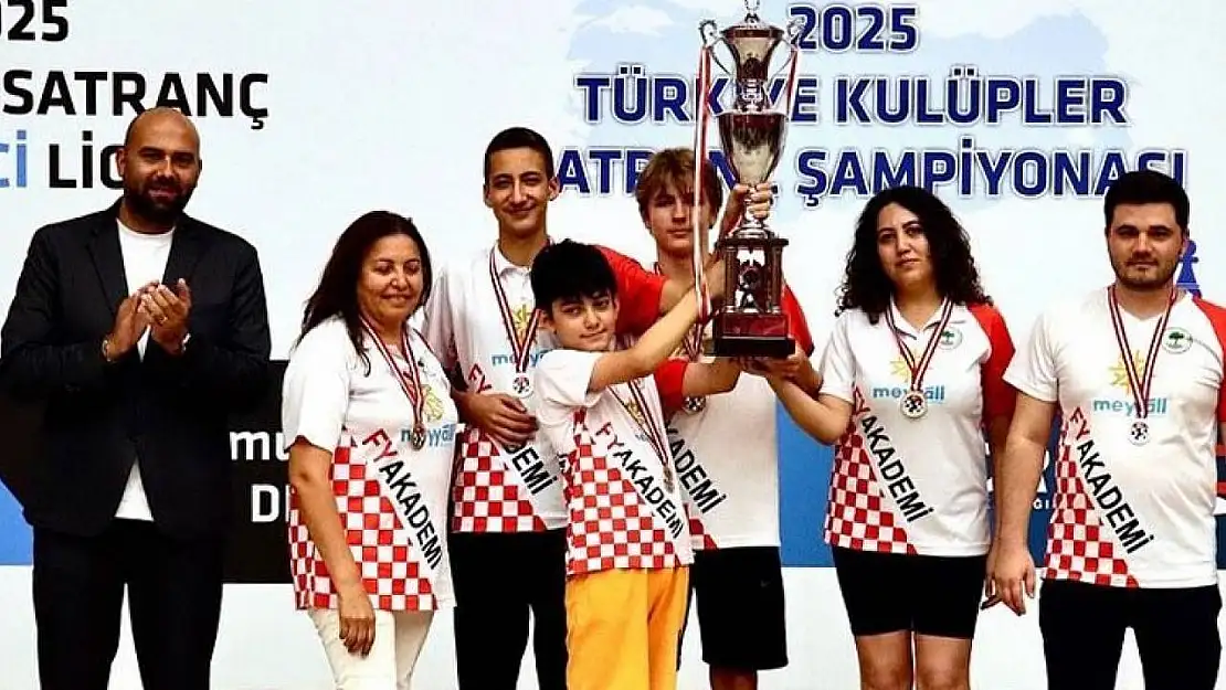 2025 Türkiye Satranç İkinci Ligi'nde şampiyon Fatma Yılmaz Spor Kulübü