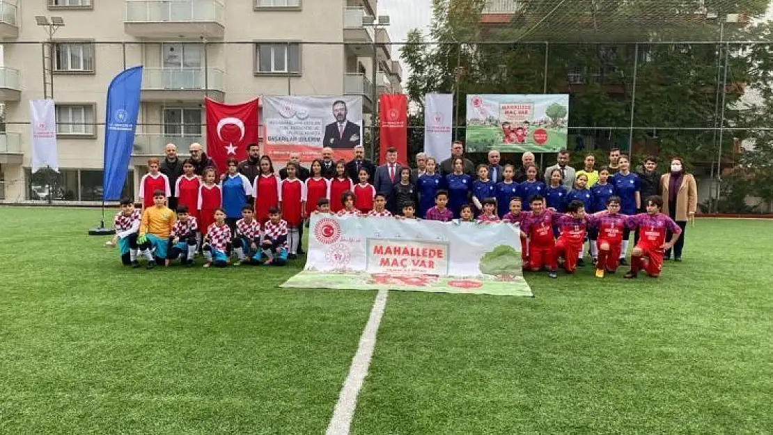 23 Nisan Futbol Turnuvası 'Mahallede Maç Var' Aydın'da başladı
