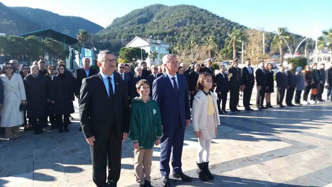 24 Kasım Öğretmenler Günü Fethiye'de kutlandı