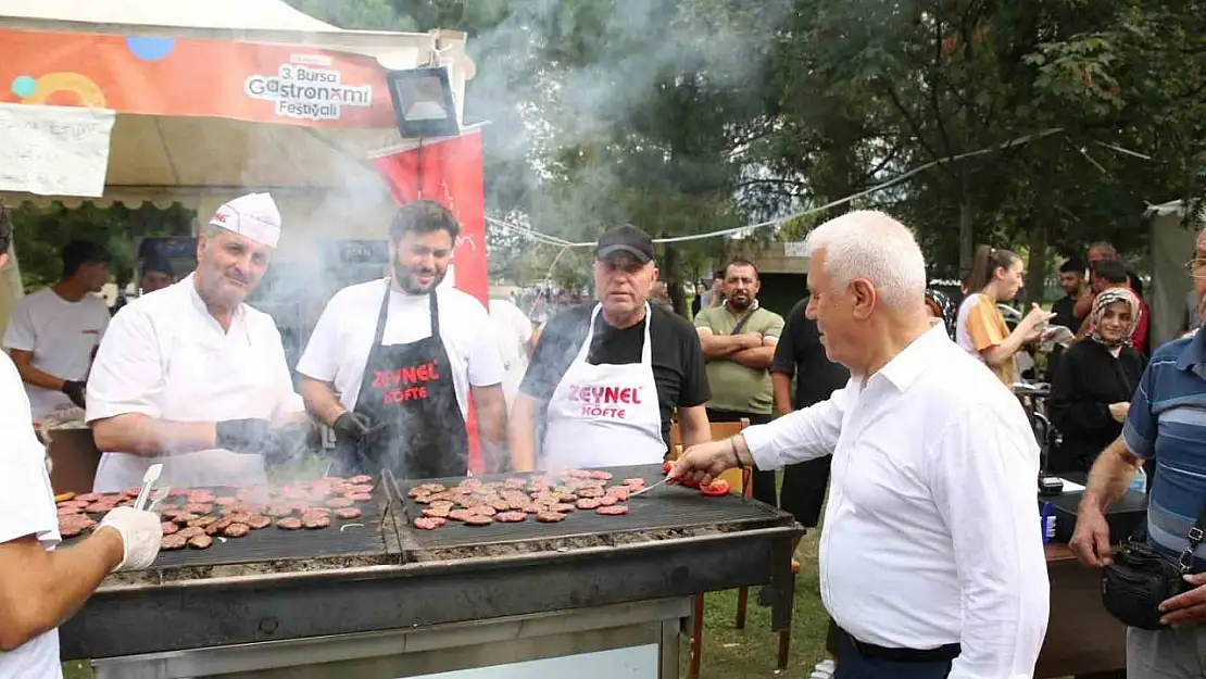 3. Bursa Uluslararası Gastronomi Festivali'ne muhteşem final