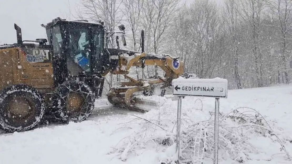 507 mahalle yoluna anında müdahale