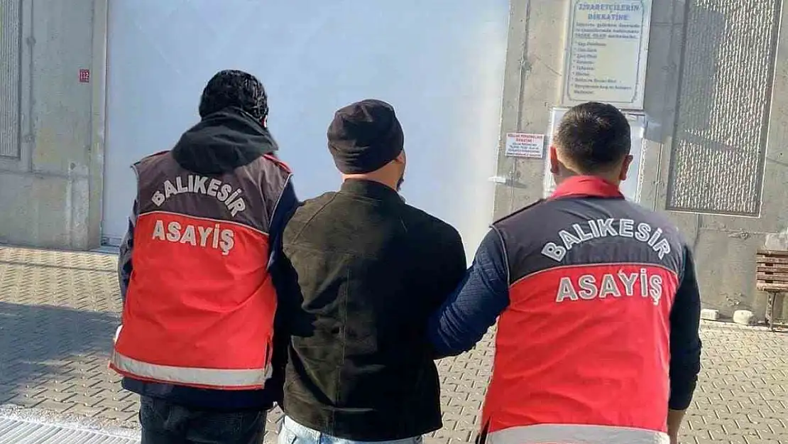 62 yıl 6 ay hapis cezası bulunan şahıs yakalanarak cezaevine teslim edildi