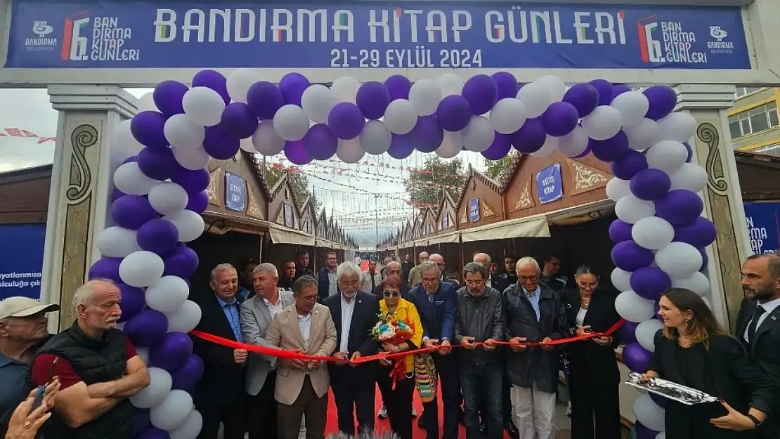 6.Bandırma Kitap Günleri başladı