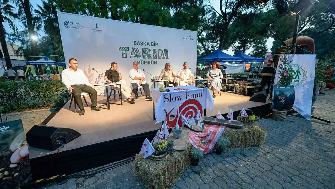 92. İzmir Enternasyonal Fuarı'nda gençlerle 'Slow Food' konuşuldu