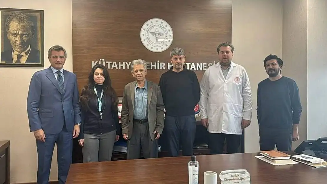 ABD'li profesör Kütahya Şehir Hastanesi'ne hayran kaldı