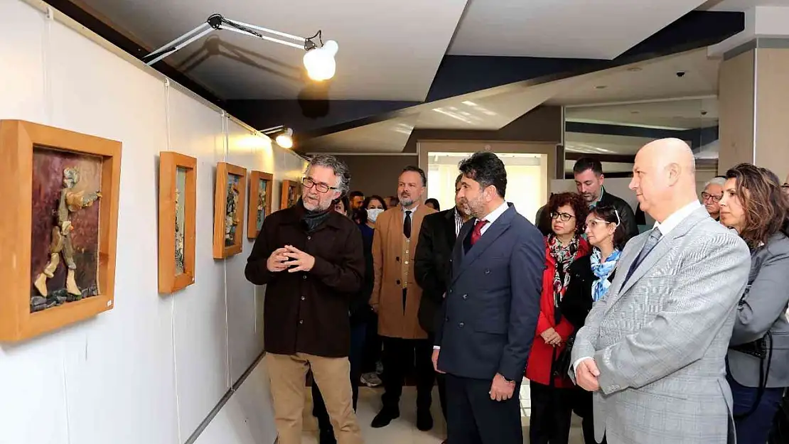 ADÜ'de 'Taşların Dili' sergisi, sanatseverlerle buluştu