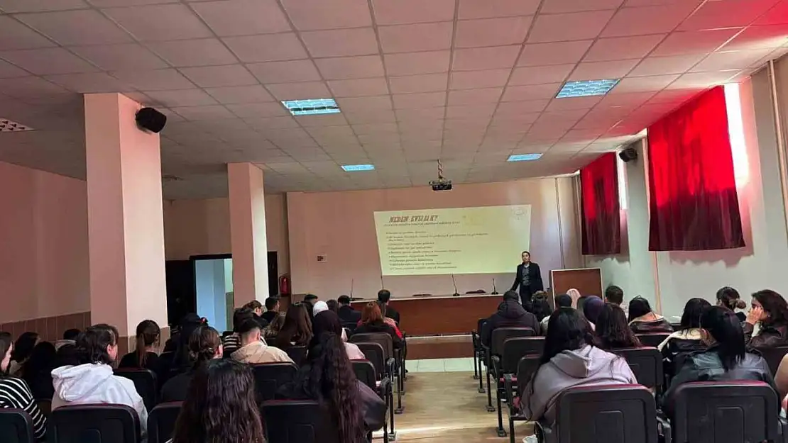 ADÜ'de ilginç seminer: Öğrenci ve akademisyenlere 'Eş Seçimi ve Evlilik' konulu seminer verildi