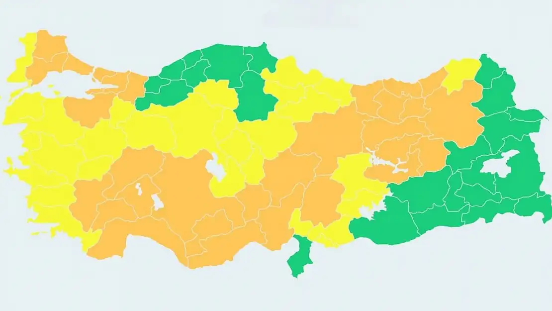 AFAD'dan Aydın'a sarı kod