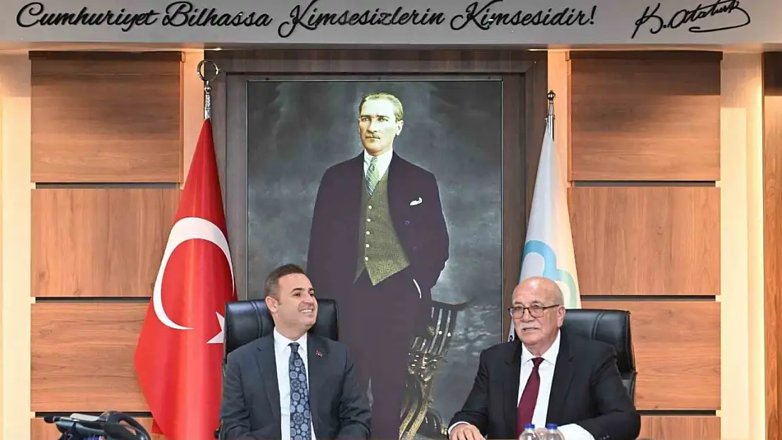 Ahilerden, Başkan Akın'a ziyaret