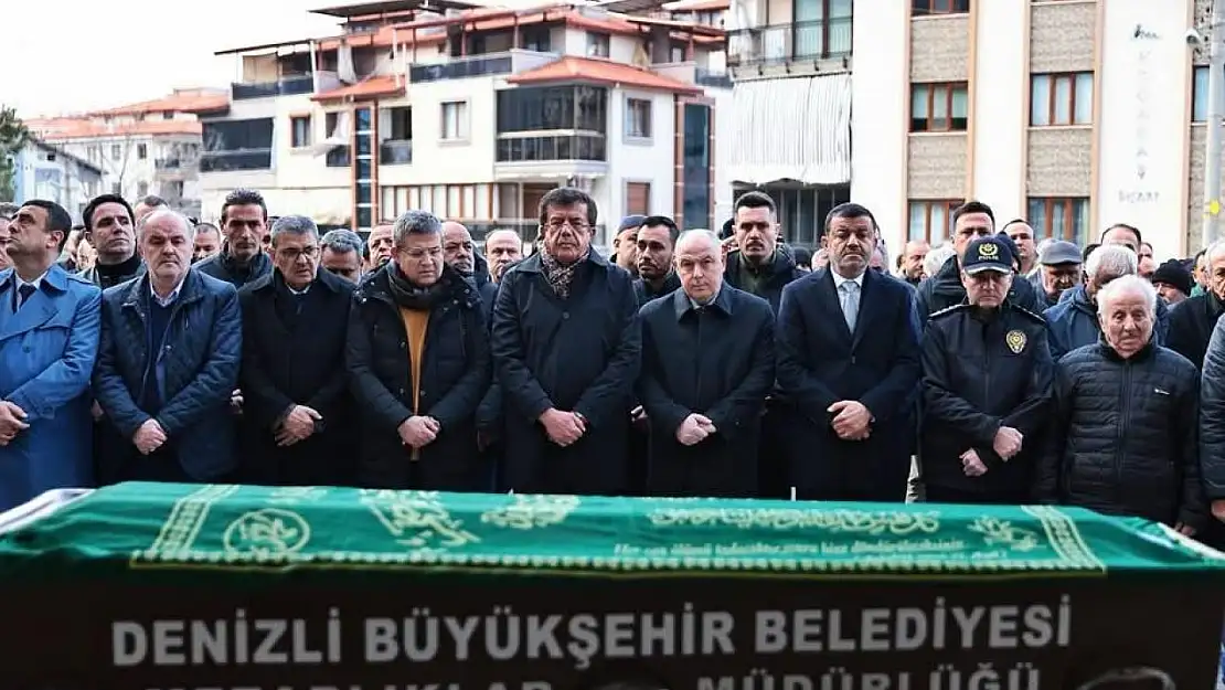 AK Parti Denizli İl Başkanı Subaşıoğlu'nun dayısı son yolcuğuna uğurlandı