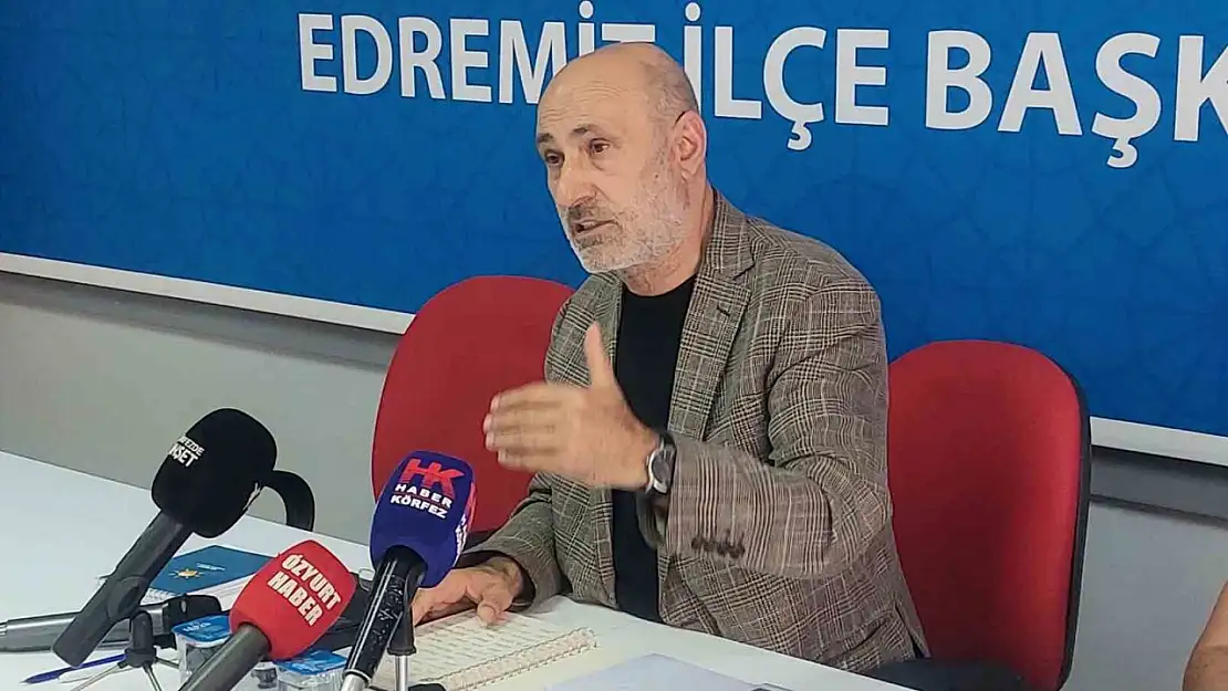 AK Parti Edremit İlçe Başkanı Murat Tuna: 'Basından değil, konserler ve fuarlardan tasarruf edin'