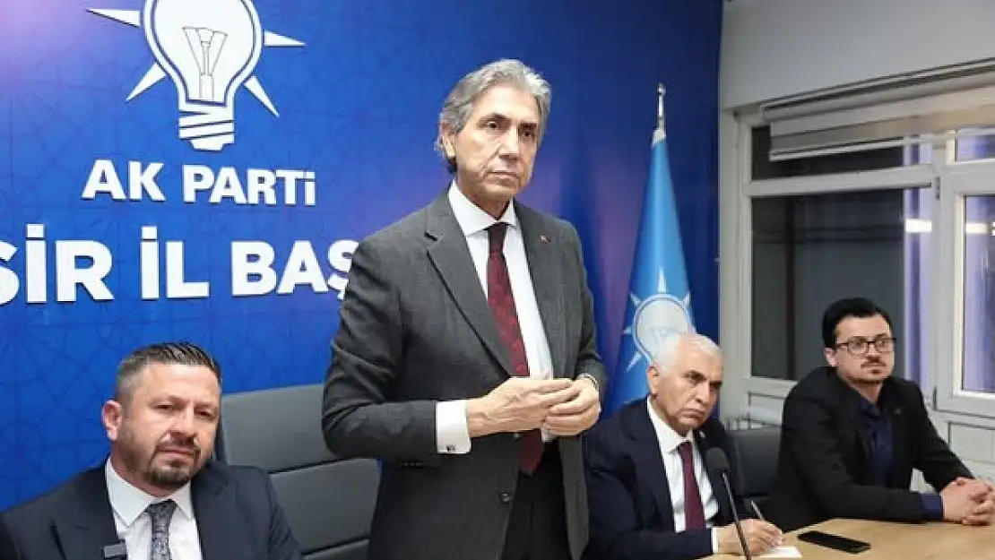 AK Parti Genel Başkan Yardımcısı Mustafa Demir: 'Balıkesir'i yeniden AK belediyecilikle buluşturacağız'