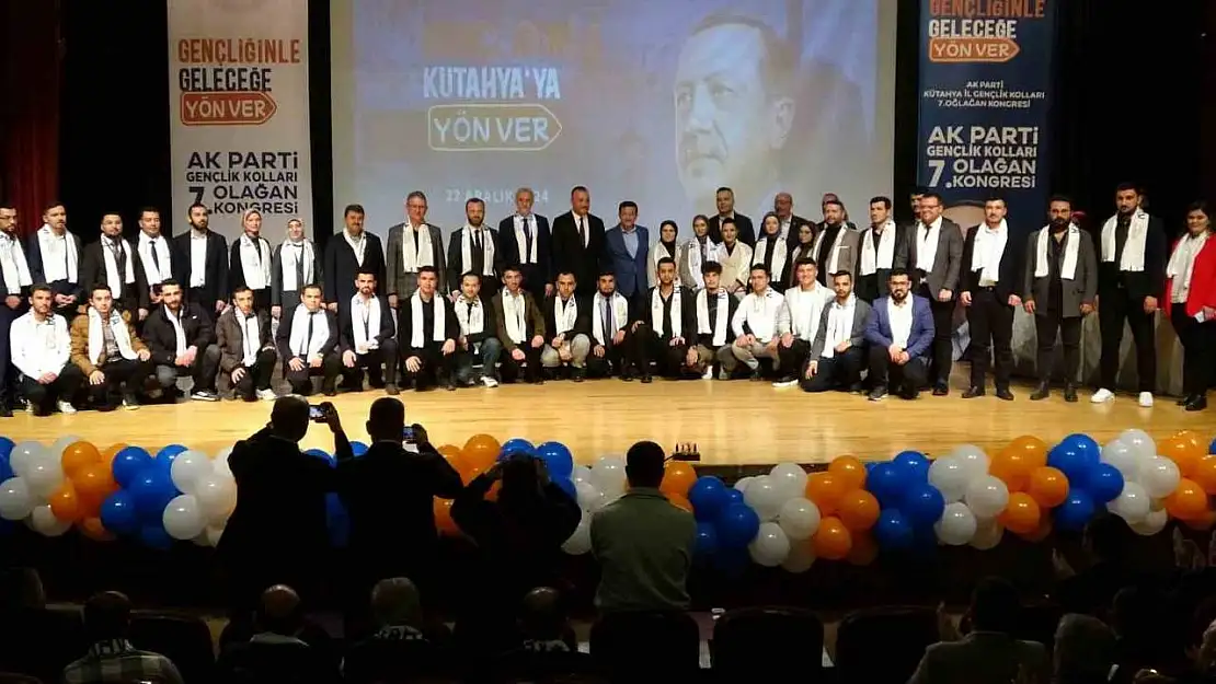 AK Parti Kütahya İl Gençlik Kolları Başkanlığı'nın 7. Olağan Genel Kurulu gerçekleştirildi