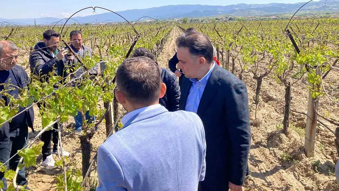 AK Parti'li Baybatur çiftçilerin sorunlarını dinledi