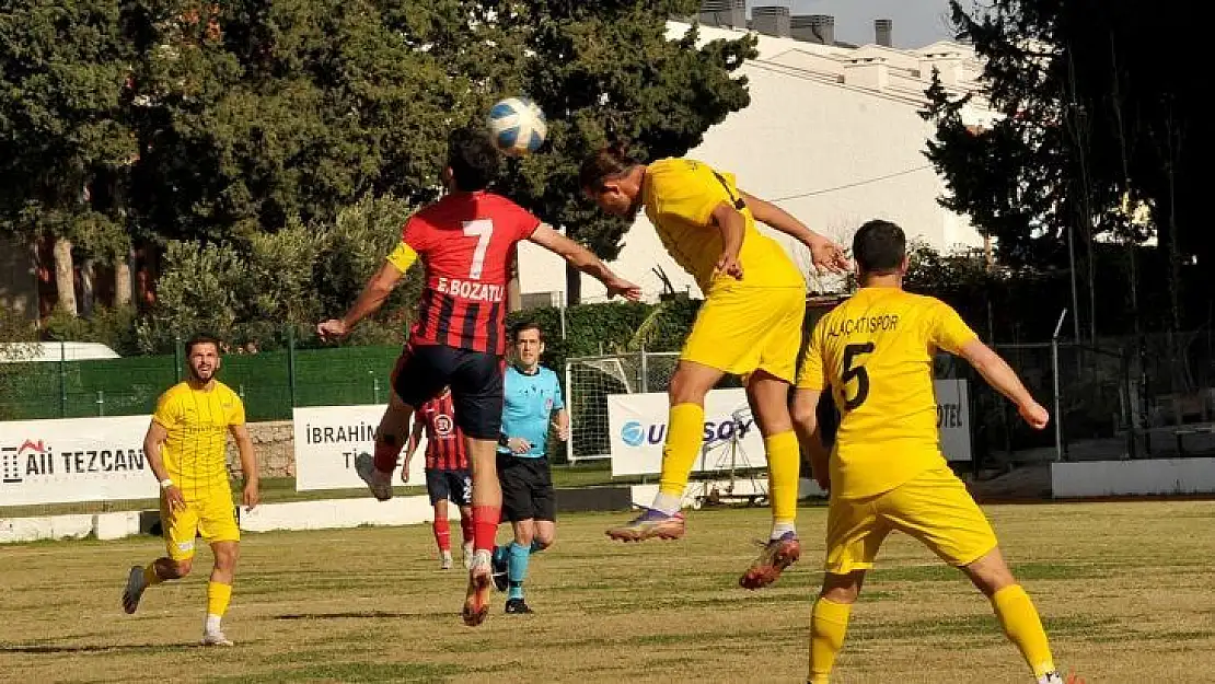 Alaçatıspor, ilk yarıyı galibiyetle kapattı