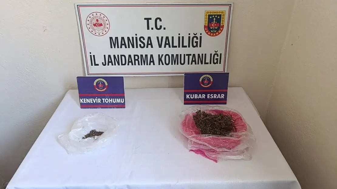 Alaşehir'de uyuşturucu taciri gözaltına alındı