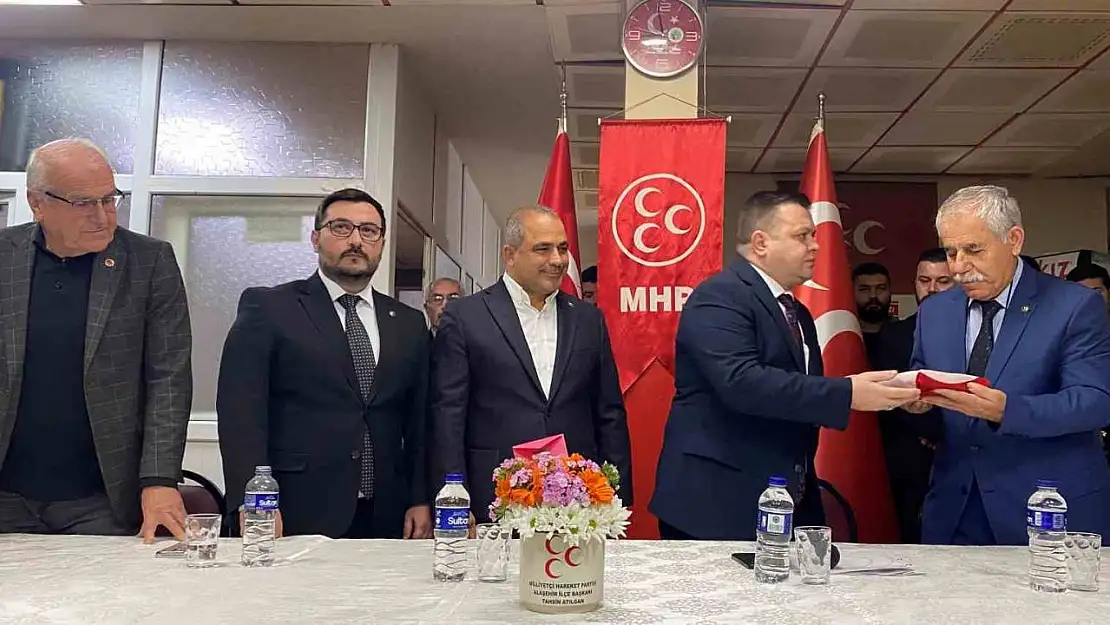 Alaşehir MHP'de yeni başkan Atılgan oldu