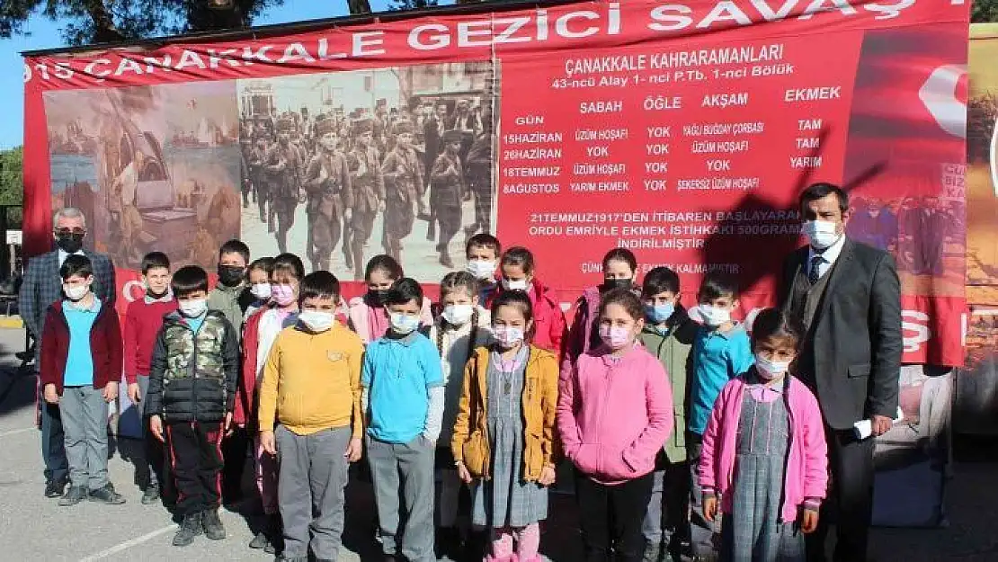 Alaşehirli öğrenciler Çanakkale Savaşlarını daha iyi anladı