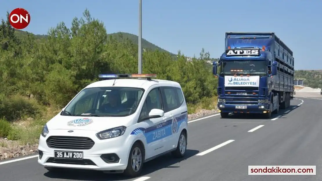 Aliağa Belediyesinden Manavgat'taki köylülere destek