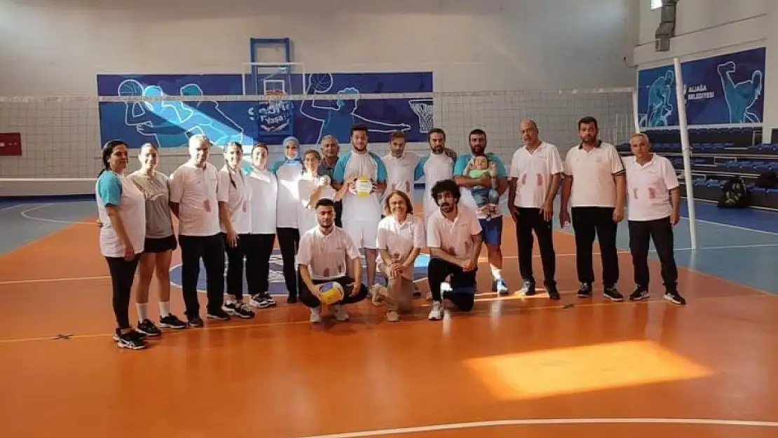 Aliağa'da sağlık için voleybol