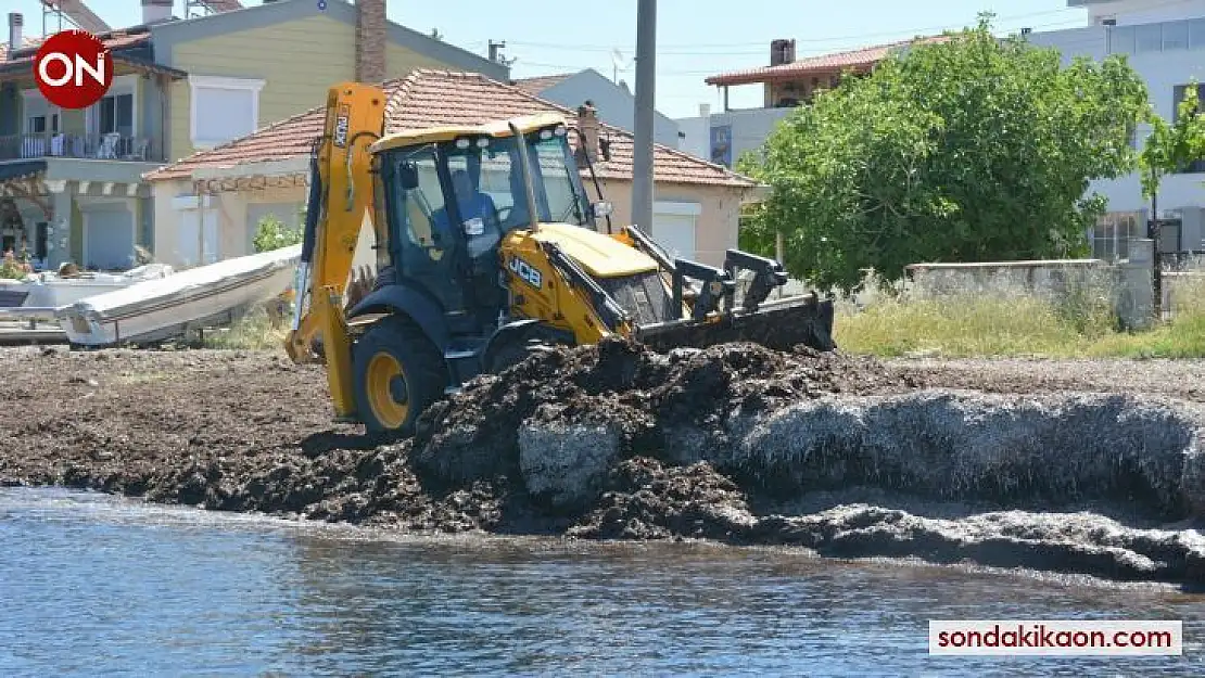 Aliağa sahilleri yaza hazırlanıyor