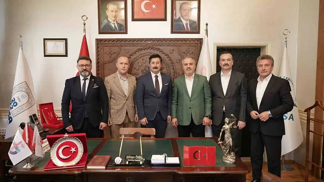 Alinur Aktaş'tan Başkan Özel'e ziyaret