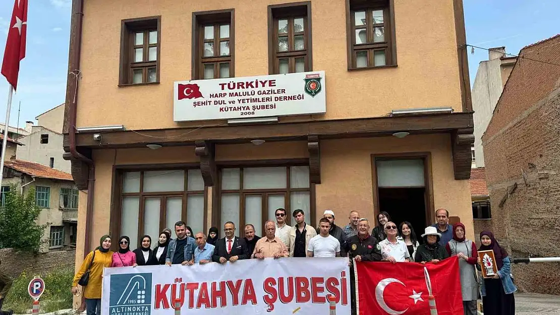 Altı Nokta Körler Derneği Kütahya Şubesinden anlamlı ziyaret