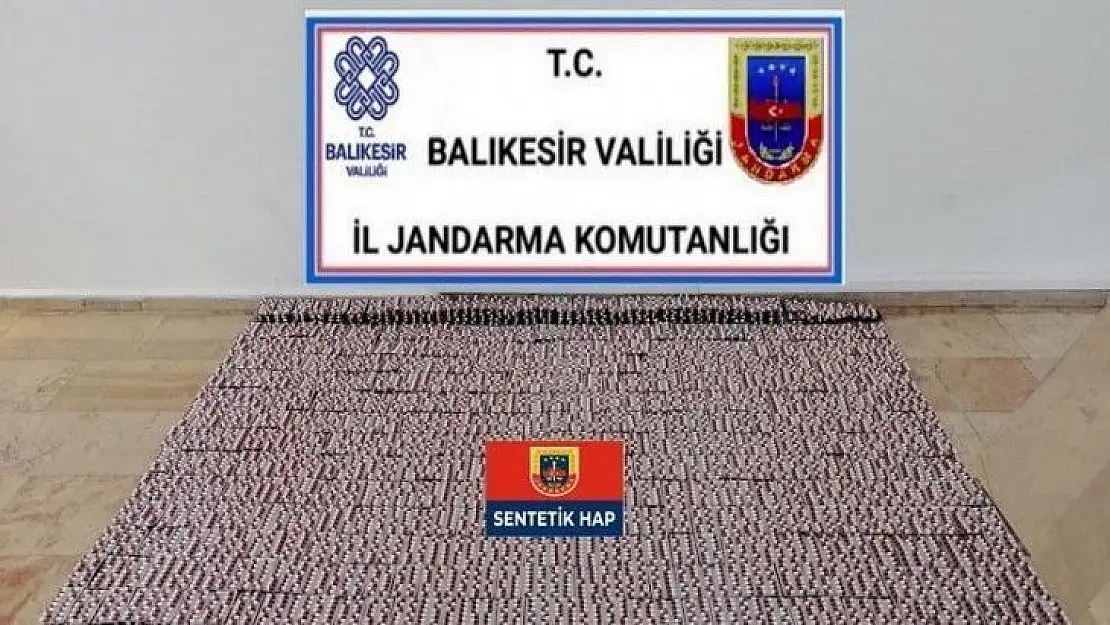 Altıeylül'de jandarmadan uyuşturucu operasyonu