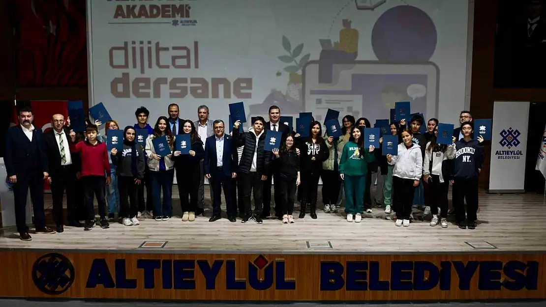 Altıeylül'den öğrencilere akademi dijital dershane