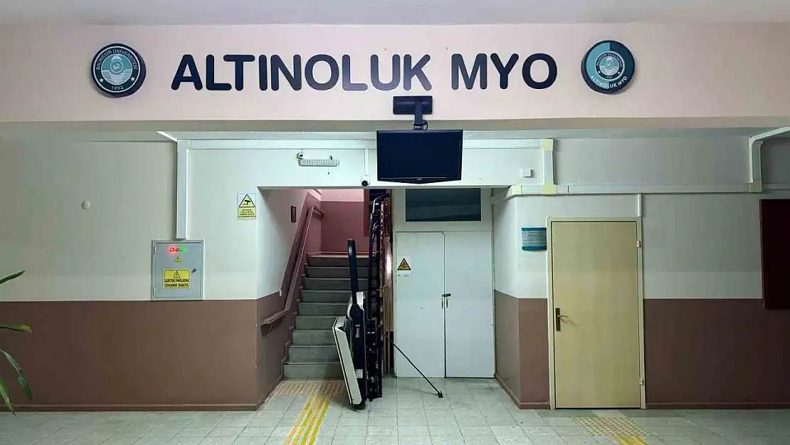 Altınoluk MYO'da hurdaları yenileme ile büyük tasarruf