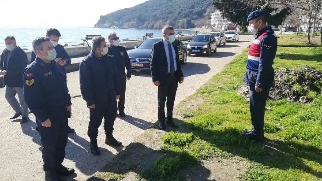 Atasoy, Karşıyaka'daki karantina tedbirlerini denetledi