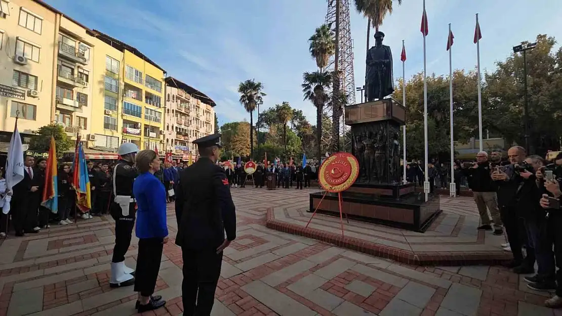 Atatürk, ebediyete irtihalinin 86. yılında Nazilli'de anıldı